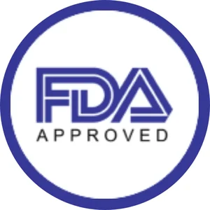 FDA registered facility badge